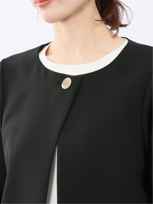 トリアセライク バージャケット 黒(セットアップ可能)