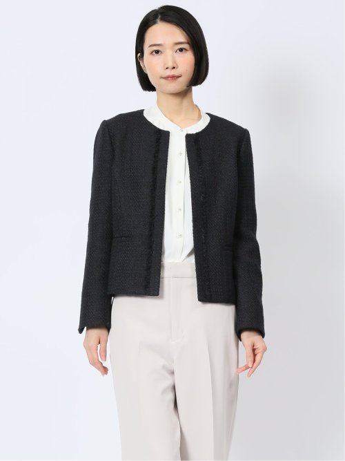 ジャケット/ノーカラージャケット ｜m.f.editorial | TAKA-Q ONLINE