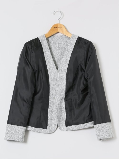 スラブシャーク カラーレスジャケット