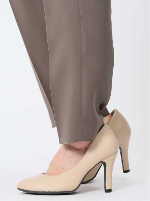 ダブルクロス テーパードパンツ 茶(セットアップ可能)