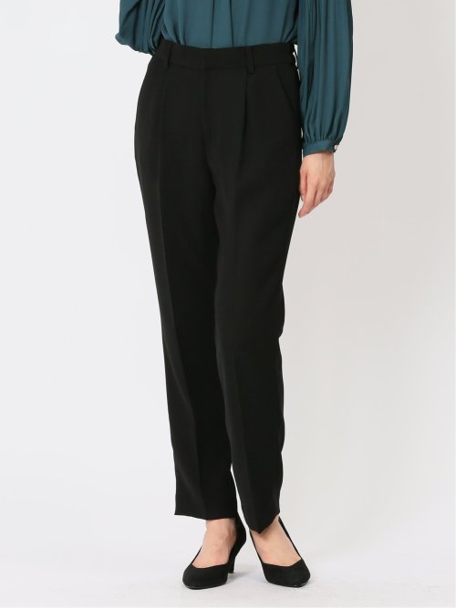 ダブルクロス テーパードパンツ 黒(セットアップ可能)(S 05黒