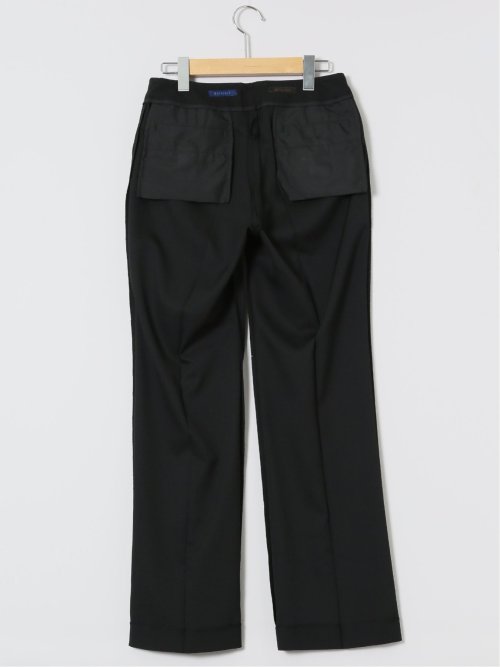 クリアエフェクト 黒無地 ストレートパンツ(セットアップ可能)