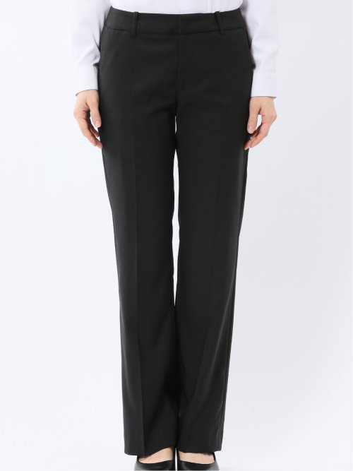 クリアエフェクト 黒無地 ストレートパンツ(セットアップ可能)