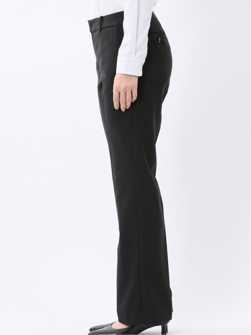 クリアエフェクト 黒無地 ストレートパンツ(セットアップ可能)