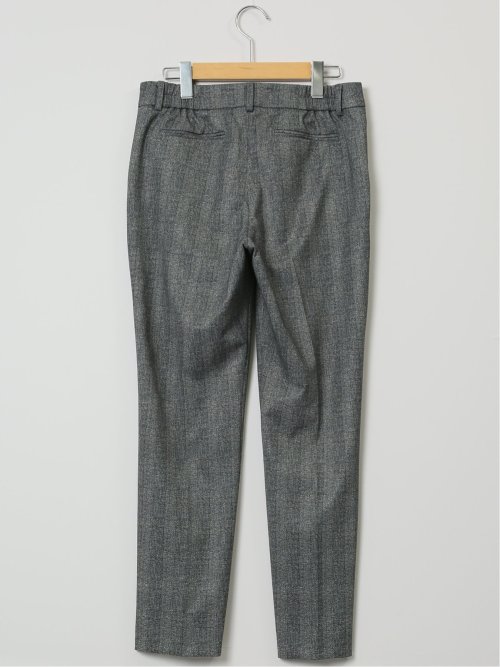 ポンチ テーパードパンツ チェックグレー(セットアップ可能)