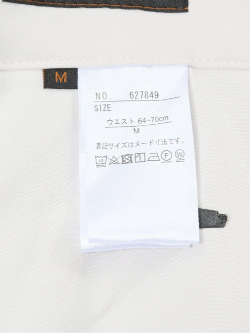 ダブルクロス テーパードパンツ ライトグレー(セットアップ可能)