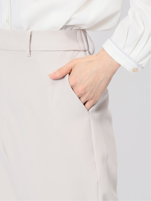 ダブルクロス テーパードパンツ ライトグレー(セットアップ可能)