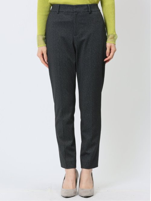 ポンチ テーパードパンツ 組織紺(セットアップ可能)