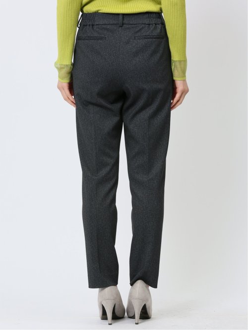 ポンチ テーパードパンツ 組織紺(セットアップ可能)