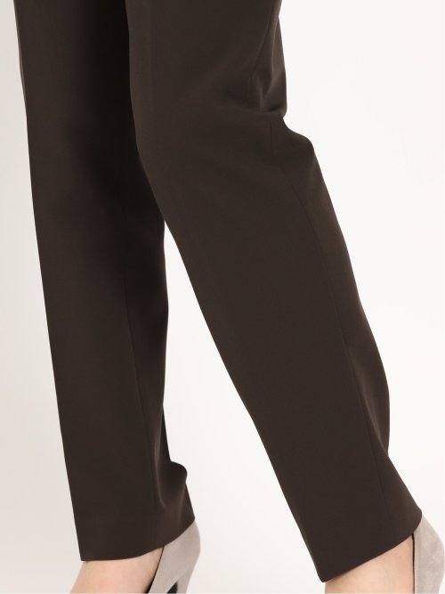 ダブルクロス テーパードパンツ 茶(セットアップ可能)