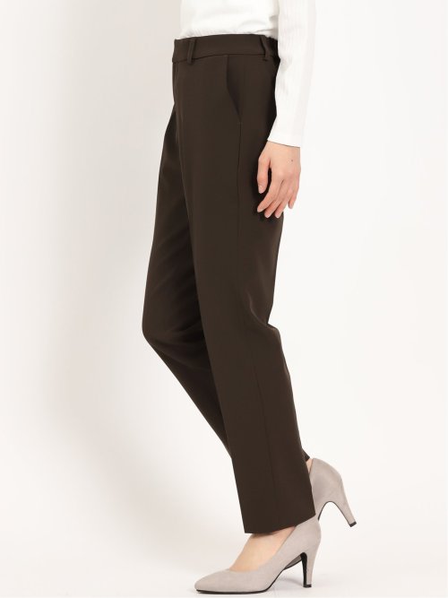 ダブルクロス テーパードパンツ 茶(セットアップ可能)