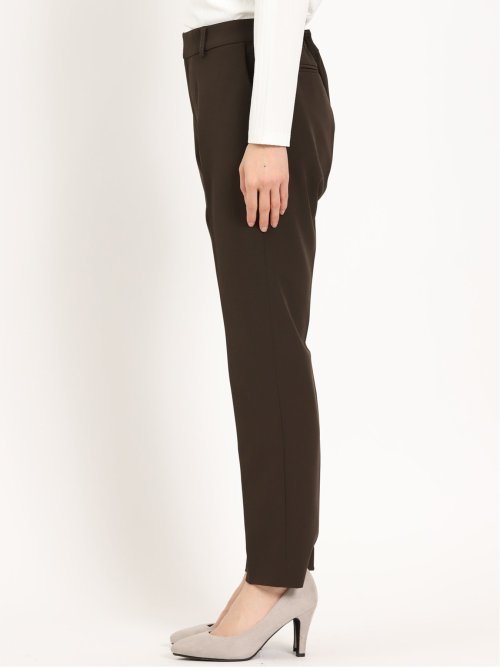 ダブルクロス テーパードパンツ 茶(セットアップ可能)