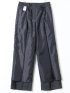 ビリーストライプ ワイドパンツ グレー(セットアップ可能)