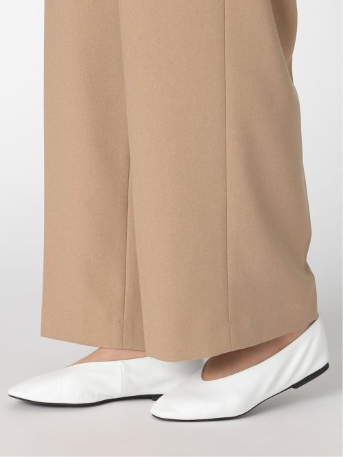 ウーリッシュ ワイドパンツ キャメル(セットアップ可能)