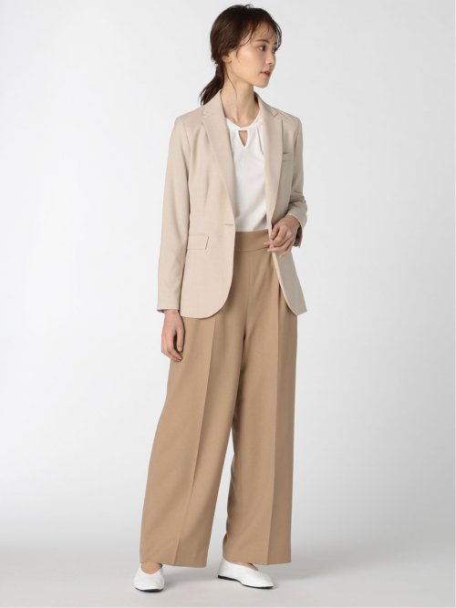 ウーリッシュ ワイドパンツ キャメル(セットアップ可能)