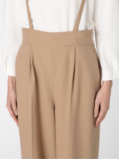 ウーリッシュ ワイドパンツ キャメル(セットアップ可能)