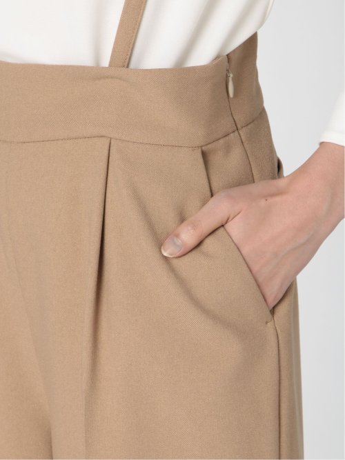 ウーリッシュ ワイドパンツ キャメル(セットアップ可能)