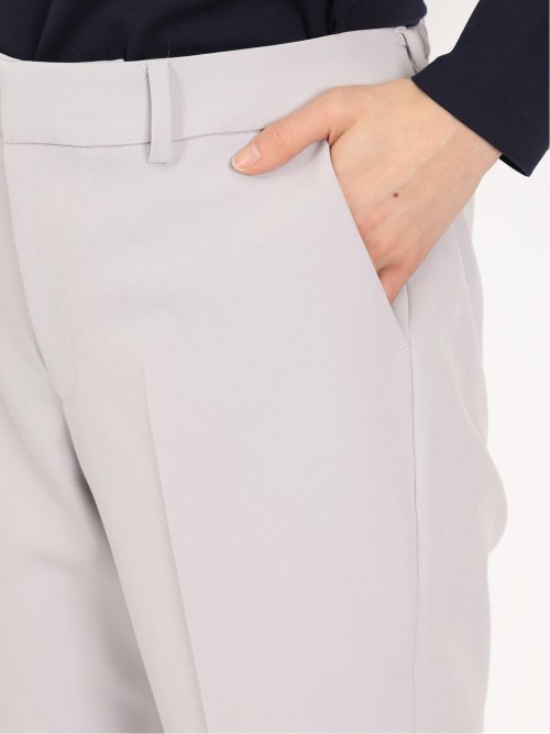 ダブルクロス テーパードパンツ ライトグレー(セットアップ可能)