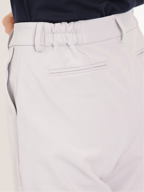 ダブルクロス テーパードパンツ ライトグレー(セットアップ可能)