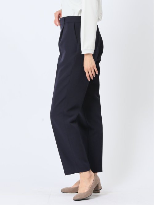 ダブルクロス テーパードパンツ 紺(セットアップ可能)