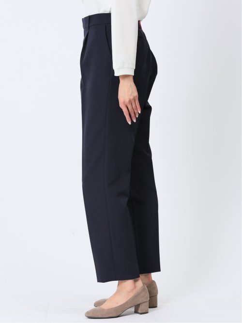 ダブルクロス テーパードパンツ 紺(セットアップ可能)