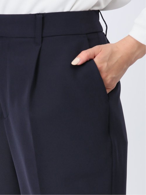 ダブルクロス テーパードパンツ 紺(セットアップ可能)