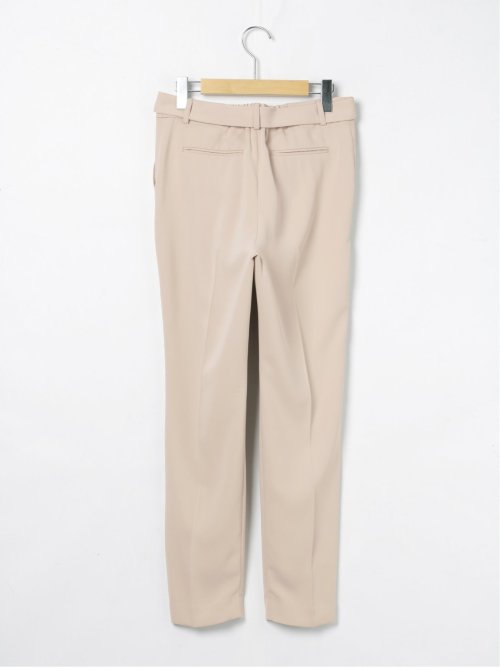 ダブルクロス テーパードパンツ ベージュ(セットアップ可能)