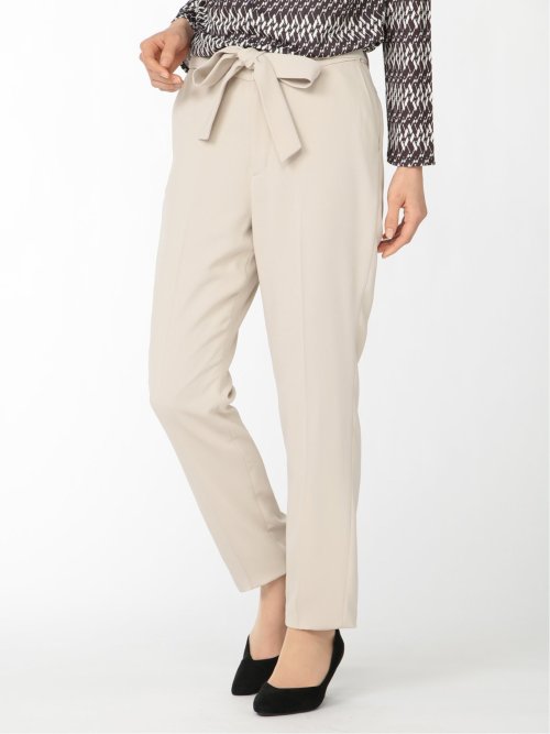 ダブルクロス テーパードパンツ ベージュ(セットアップ可能)