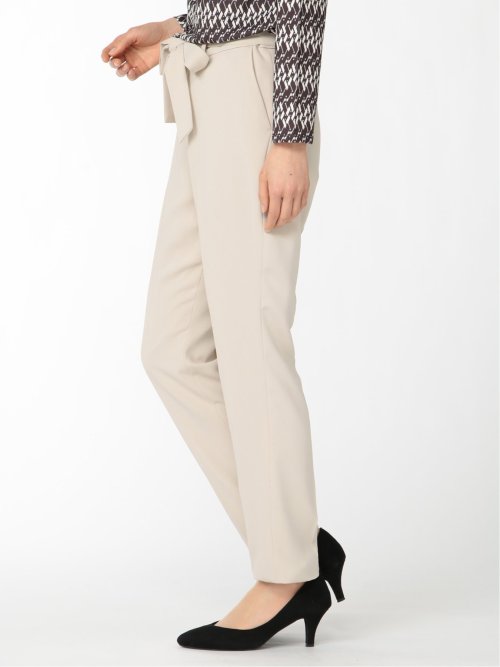 ダブルクロス テーパードパンツ ベージュ(セットアップ可能)