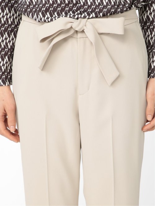 ダブルクロス テーパードパンツ ベージュ(セットアップ可能)