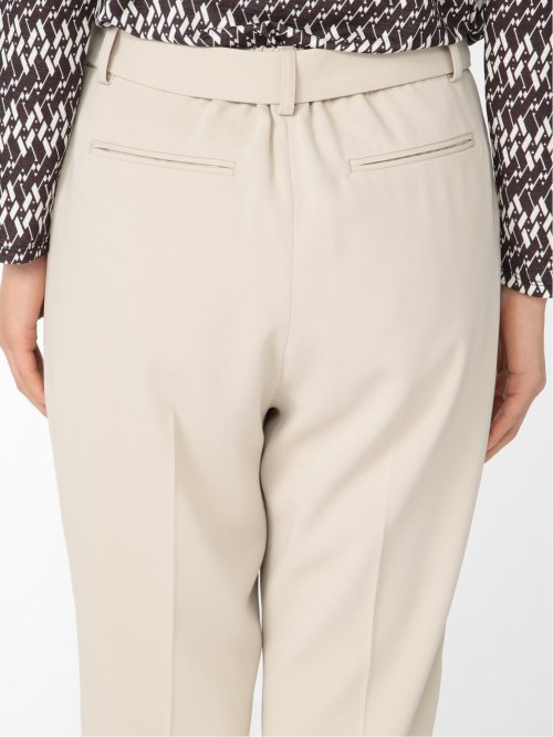 ダブルクロス テーパードパンツ ベージュ(セットアップ可能)