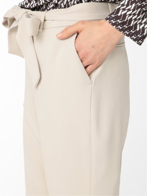 ダブルクロス テーパードパンツ ベージュ(セットアップ可能)