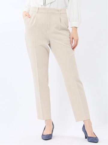 ダブルクロス テーパードパンツ ベージュ(セットアップ可能)