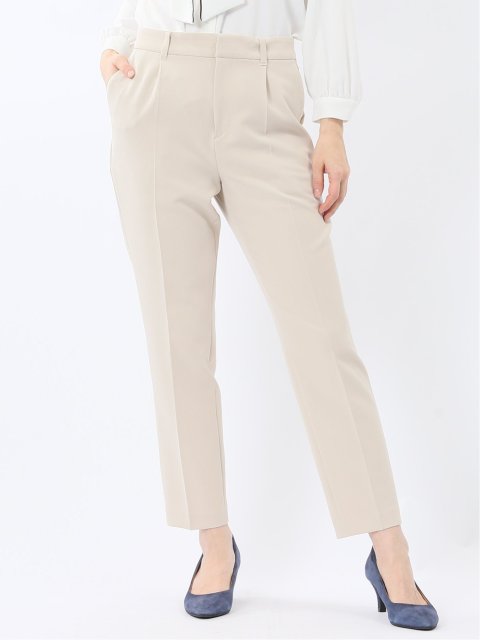 ダブルクロス テーパードパンツ ベージュ(セットアップ可能)