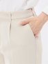 ダブルクロス テーパードパンツ ベージュ(セットアップ可能)