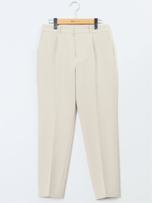 ダブルクロス テーパードパンツ ベージュ(セットアップ可能)