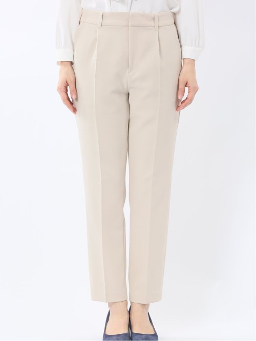 ダブルクロス テーパードパンツ ベージュ(セットアップ可能)