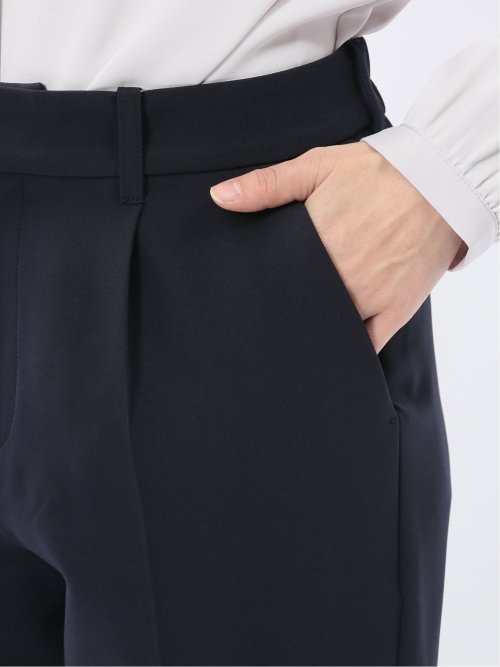 ダブルクロス テーパードパンツ 紺(セットアップ可能)