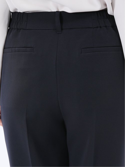 ダブルクロス テーパードパンツ 紺(セットアップ可能)