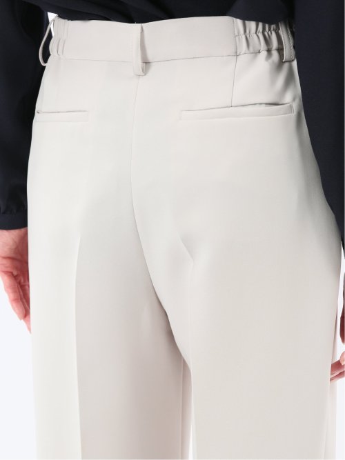 トリアセライク ワイドパンツ ライトグレー(セットアップ可能)