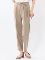 ウェザークロス テーパードパンツ ベージュ(セットアップ可能)