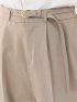 ウェザークロス テーパードパンツ ベージュ(セットアップ可能)