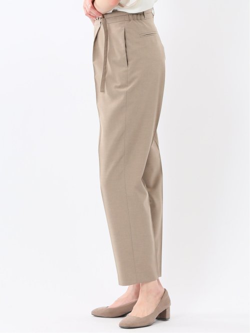 ウェザークロス テーパードパンツ ベージュ(セットアップ可能)