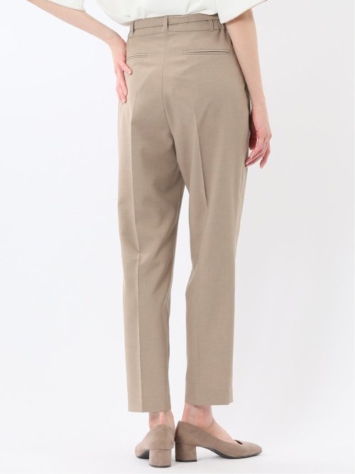 ウェザークロス テーパードパンツ ベージュ(セットアップ可能)