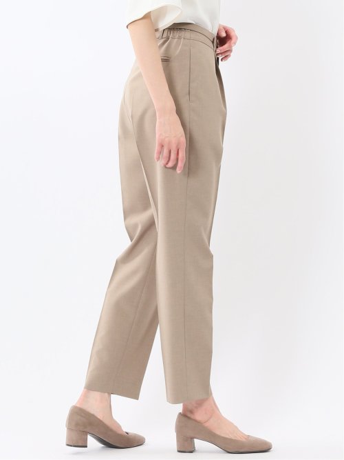 ウェザークロス テーパードパンツ ベージュ(セットアップ可能)