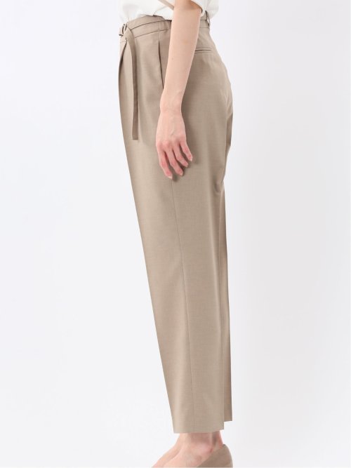 ウェザークロス テーパードパンツ ベージュ(セットアップ可能)