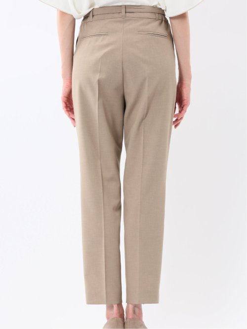 ウェザークロス テーパードパンツ ベージュ(セットアップ可能)