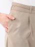 ウェザークロス テーパードパンツ ベージュ(セットアップ可能)