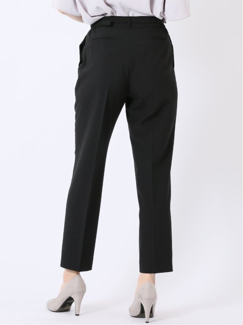 ウェザークロス テーパードパンツ 黒(セットアップ可能)