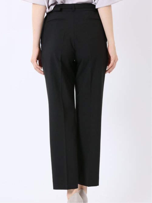 ウェザークロス テーパードパンツ 黒(セットアップ可能)